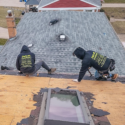 Roofing Contractor «New Edge Improvement Roofing Companies Chicago», reviews and photos, 7151 W Belmont Ave, Chicago, IL 60634, USA