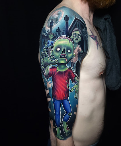 Explore against all odds tattoo ideas, creative tattoo ideas in Chatham, available at Cloud N9ne Tattoo Studio