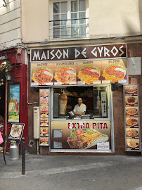 Menu du La Maison de Gyros à Paris