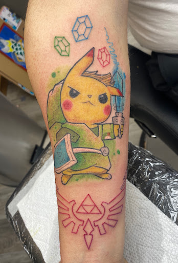 Explore women sleeve tattoo ideas, creative tattoo ideas in Libertyville, available at Art With Atattooed