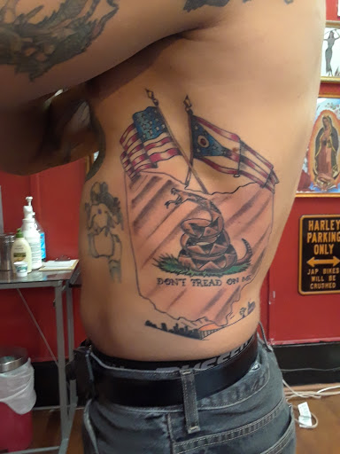 Tattoo Shop «Archangel Tattoo Studio», reviews and photos, 102 Canal St S, Canal Fulton, OH 44614, USA