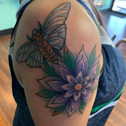 Explore mom sleeve tattoo ideas, creative tattoo ideas in Reno, available at Evolution Tattoo