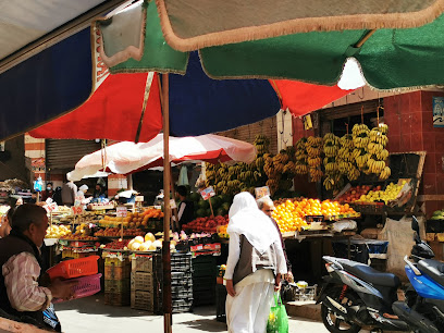 سوق شيديا لبيع الخضار والفواكة الطازجة والاسماك واللحوم والفراخ