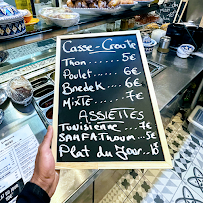Restaurant tunisien Tabouna à Paris - menu / carte