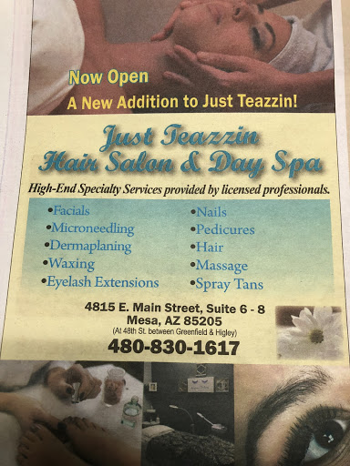 Beauty Salon «Just Teazzin Hair And Nail Salon», reviews and photos, 4815 E Main St, Mesa, AZ 85205, USA