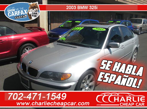 Used Car Dealer «Charlie Cheap Car», reviews and photos, 5015 W Sahara Ave #126, Las Vegas, NV 89146, USA