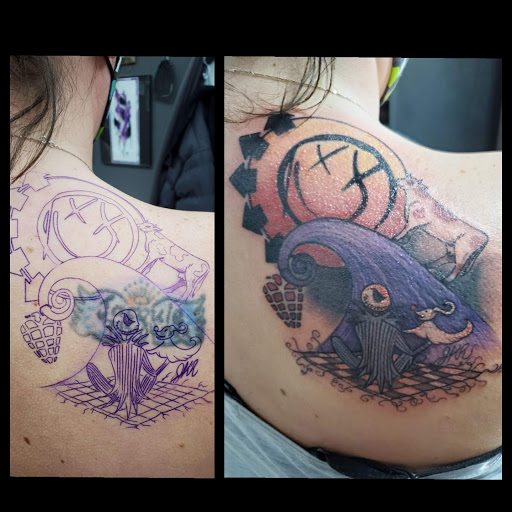 Explore tattoo ideas for dads, creative tattoo ideas in Shelbyville, available at Stage Left Tattoo and Piercing