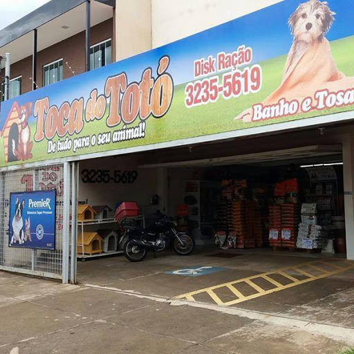 Logo da empresa - Toca do Totó