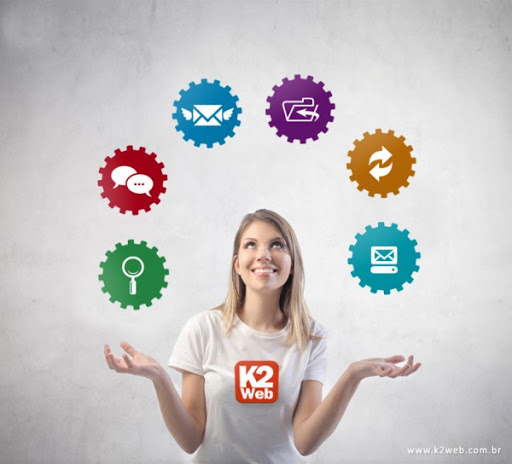 Logo da empresa - K2Web - Software para Empresas