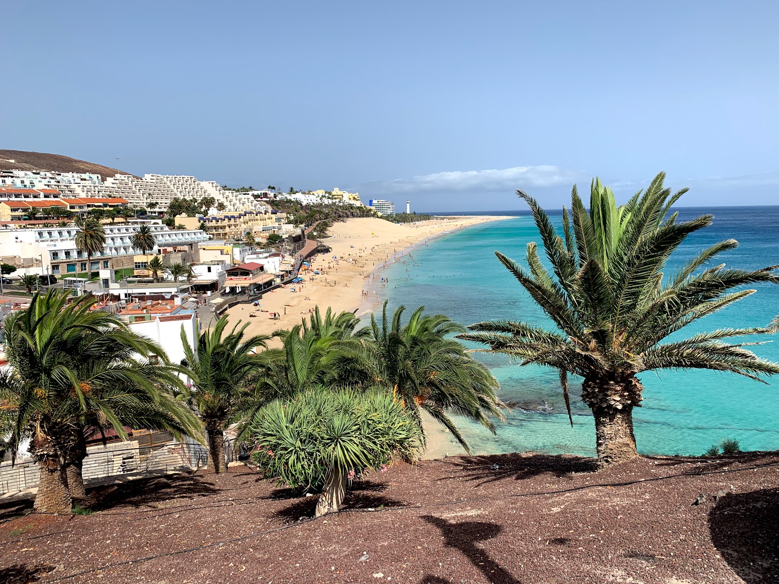 Foto af Playa del Matorral med lys fint sand overflade