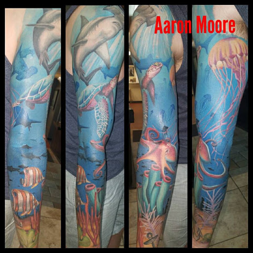 Explore flatline tattoo ideas, creative tattoo ideas in Colorado Springs, available at West Side Tattoo