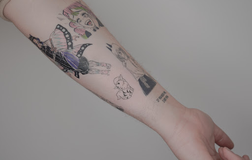 Explore men tattoo ideas forearm, creative tattoo ideas in New York, available at UPLIFT TATTOO & PIERCING NYC