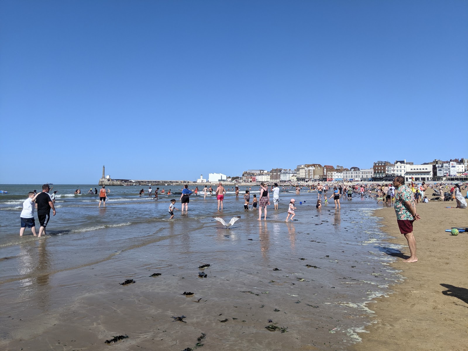 Photo of Margate Beach with spacious bay