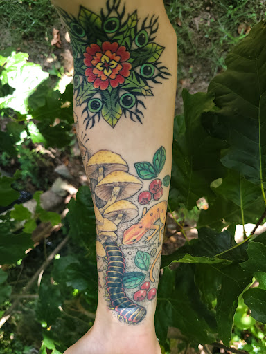 Explore harley tattoo ideas, creative tattoo ideas in New Hartford, available at Earthbound Ink