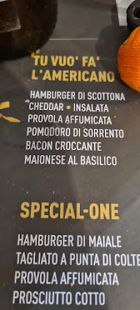 Sandwicherie Momò Burger à Lido del Sole (la carte)