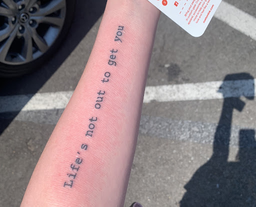 Explore underdog tattoo ideas, creative tattoo ideas in Clarksville, available at Love Blood Ink Tattoo