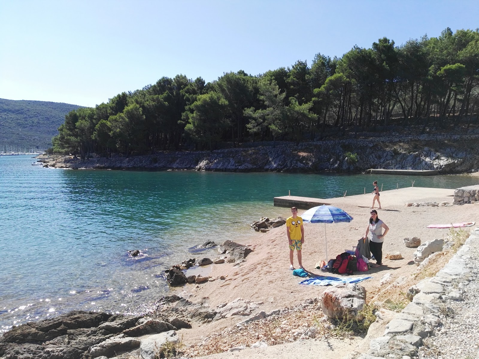 Drazica beach'in fotoğrafı çok temiz temizlik seviyesi ile