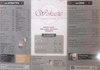 Menu / carte de WOKASIE à La Ville-aux-Dames