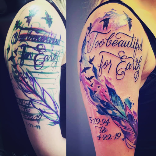 Explore rip neck tattoo ideas, creative tattoo ideas in Scottsbluff, available at SCOTTSBLUFF TATTOO STUDIO