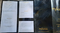Mykonos à Wurster Nordseeküste menu