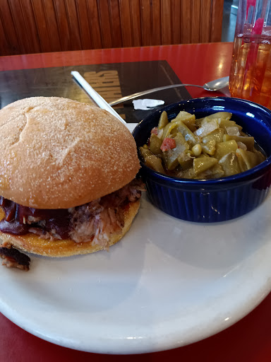 Barbecue Restaurant «Red Hot & Blue - North Richland Hills, TX», reviews and photos, 9143 Grapevine Hwy #620, North Richland Hills, TX 76180, USA
