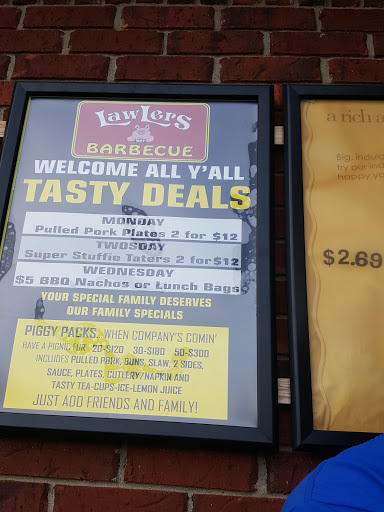 Barbecue Restaurant «LawLers Barbecue Lewisburg TN», reviews and photos, 1303 N Ellington Pkwy, Lewisburg, TN 37091, USA