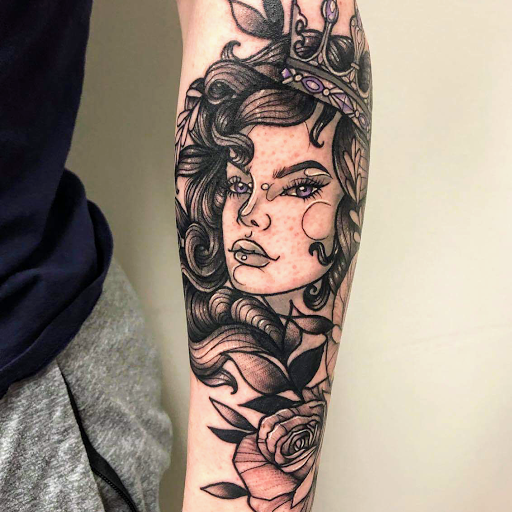 Explore tattoo ideas firefighter, creative tattoo ideas in Burlington, available at Inferno Ink Tattoo & Body Piercing Studio
