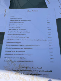 Zum Kolibri à Cottbus carte