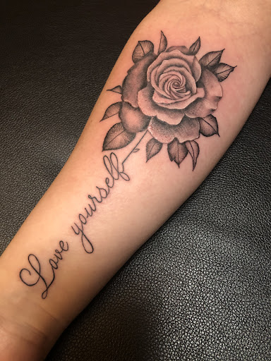 Explore kokopelli tattoo ideas, creative tattoo ideas in Kingston, available at Innovative Ink Tattoo & SMP