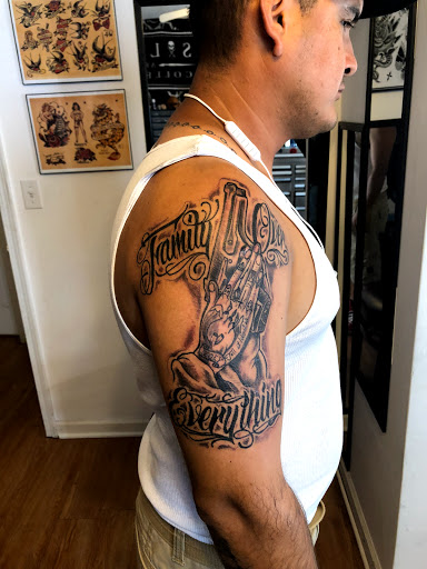 Explore mardi gras mask tattoo ideas, creative tattoo ideas in Madison, available at ART IMMORTAL TATTOO