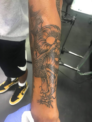 Explore mens country tattoo ideas, creative tattoo ideas in Columbus, available at Timeless Ink Tattoos