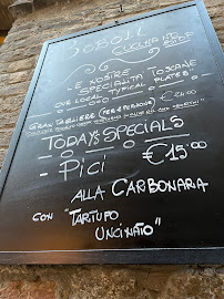 Restaurant Bar Ristorante Boboli à San Gimignano (la carte)