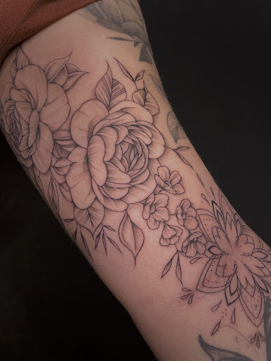 Explore ghetto gangster chicano tattoo sleeve ideas, creative tattoo ideas in Coxsackie, available at Fine Line Tattoo