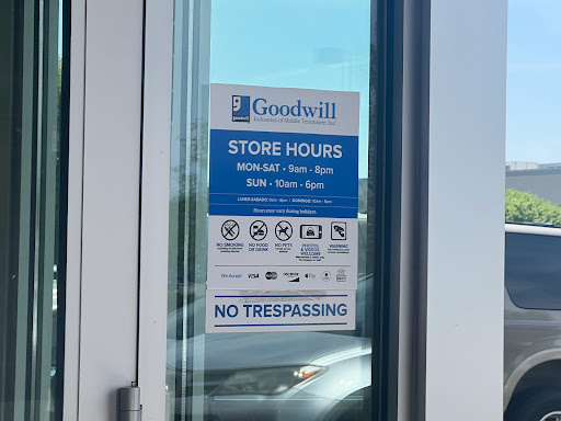 Thrift Store «Goodwill Industries of Middle Tennessee», reviews and photos, 6708 Nolensville Pike, Brentwood, TN 37027, USA