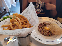 Steak tartare du Restaurant français Vaudeville à Paris - n°4