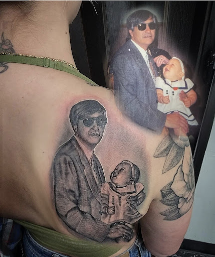 Explore badass female tattoo ideas, creative tattoo ideas in Debary, available at Divine Line Tattoos