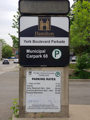 Hamilton York Boulevard Parkade
