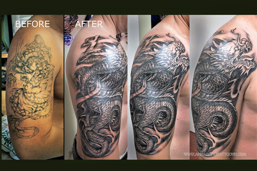Explore tattoo ideas for anniversary, creative tattoo ideas in Garden Grove, available at Anna Hang Tattoo