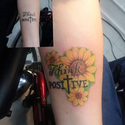 Explore easy leg tattoo ideas, creative tattoo ideas in Salem, available at Outwest Tattoo and body piercing ,30 years of tattooing,only life time guarantee