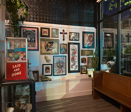 Explore name neck tattoo ideas, creative tattoo ideas in Jamaica Plain, available at Said & Done Tattoo