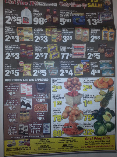 Grocery Store «Piggly Wiggly», reviews and photos, 1140 Montgomery Hwy, Dothan, AL 36303, USA