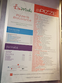 Pizzeria Da Michi dal 1971 à Turin carte