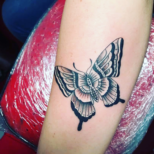 Explore simple witchy tattoo ideas, creative tattoo ideas in Arlington, available at Pistol Petes Tattoo Saloon