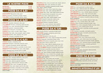 Carte du Pizzeria Kebab Red Sea à Nembro