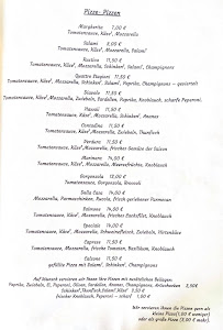 Menu du La Locanda à Walkenried