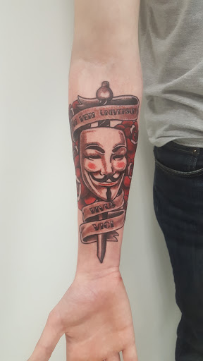 Explore female neck tattoo ideas, creative tattoo ideas in South Windsor, available at The Edge Tattoo