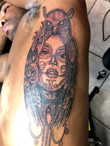 Explore 2 tattoo ideas, creative tattoo ideas in Homestead, available at Born Lucky Tattoo Studio