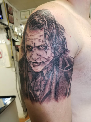 Explore badass mens tattoo ideas, creative tattoo ideas in Wenatchee, available at Rebels Tattoo Studio