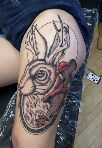 Explore lip tattoo ideas for men, creative tattoo ideas in Wakefield, available at Wakefield Tattoo