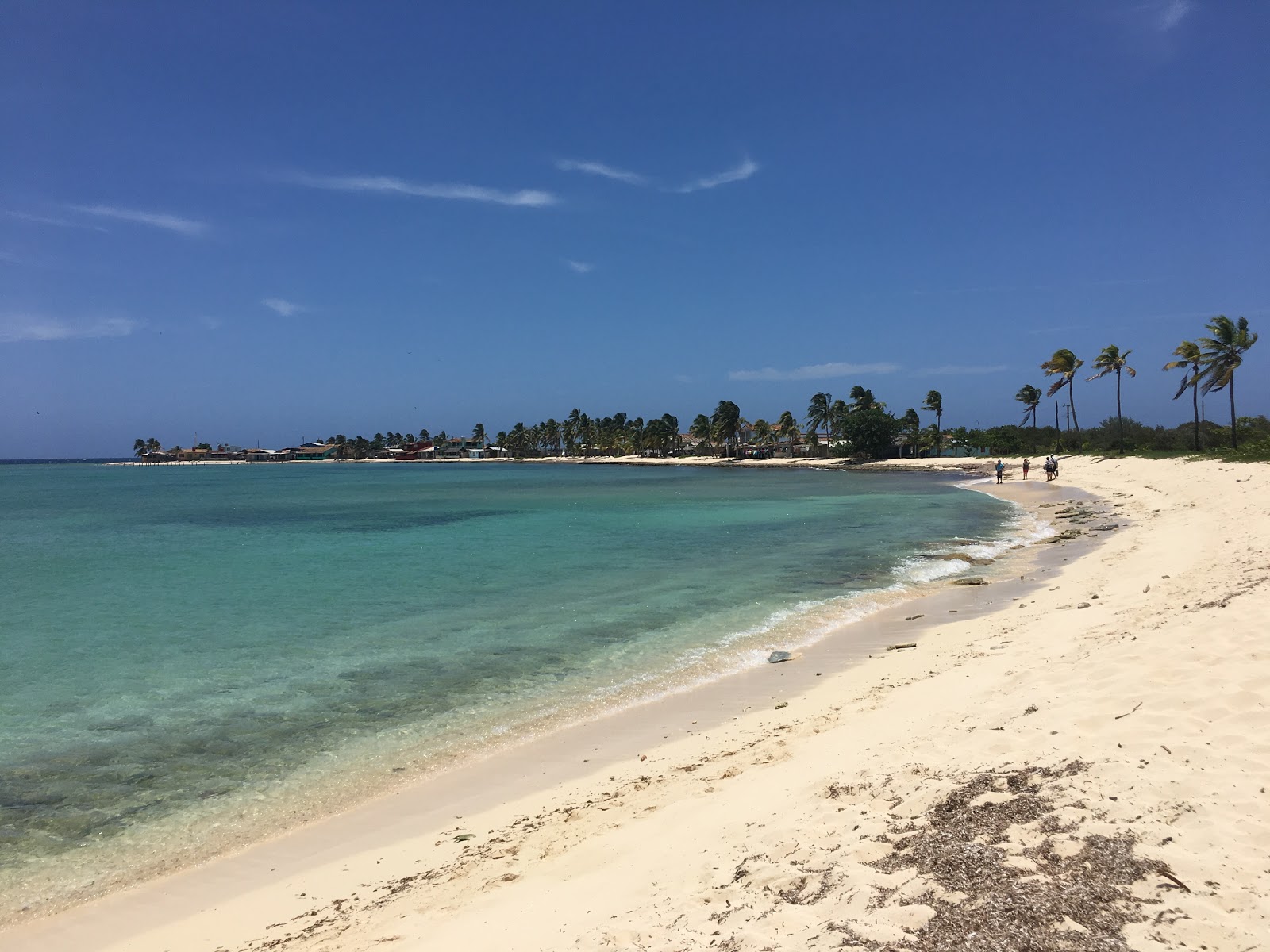 Foto de Playa Santa Lucia con recta y larga
